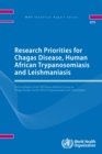 Image for Research priorities for chagas disease, human African Trypanosomiasis and Leishmaniasis