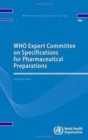 Image for WHO Expert Committee on Specifications for Pharmaceutical Preparations