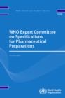 Image for WHO Expert Committee on Specifications for Pharmaceutical Preparations: fifty-third report
