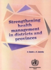 Image for Strengthening Health Management in District and Provinces