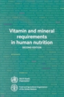 Image for Vitamin and Mineral Requirements in Human Nutrition