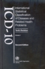 Image for The International Statistical Classification of Diseases and Health Related Problems ICD-10