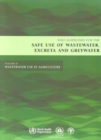 Image for Guidelines for the Safe Use of Wastewater, Excreta and Greywater : v. 2 : Wastewater Use in Agriculture