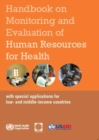 Image for Handbook on Monitoring and Evaluation of Human Resources for Health : With Special Applications for Low- and Middle-Income Countries