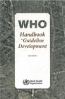Image for WHO handbook for guideline development