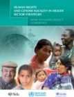 Image for Human rights and gender equality in health sector strategies