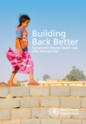 Image for Building back better