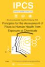 Image for Principles for the Assessment of Risks to Human Health from Exposure to Chemicals