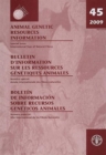 Image for Animal Genetic Resources Information 2009 : International Year of Natural Fibres No. 45