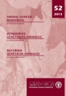 Image for Animal Genetic Resources: An International Journal, No 52