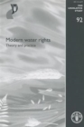 Image for Modern water rights : theory and practice (FAO legislative study)