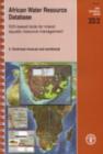 Image for African water resource database : GIS-based tools for inland aquatic resource management, 2: Technical manual and workbook