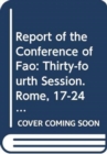 Image for Report of the conference of FAO
