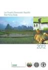 Image for Lao People&#39;s Democratic Republic Rice Policy Study