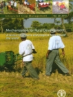 Image for Mechanization for rural development