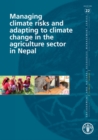 Image for Managing climate risks and adapting to climate change in the agriculture sector in Nepal