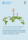 Image for Implementing 2030 Agenda for Food and Agriculture