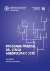 Image for Programa mundial del censo agropecuario 2020, Volumen 2