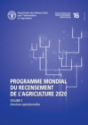 Image for Programme mondial du recensement de l&#39;agriculture 2020, Volume 2