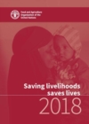 Image for Saving livelihoods saves lives 2018
