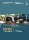 Image for Instrumento de evaluacion del sistema de control de los alimentos : Dimension B - Funciones de control