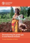 Image for Deconstructing the gender gap in rural financial inclusion