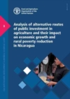 Image for Analysis of alternative routes of public investment in agriculture and their impact on economic growth and rural poverty reduction in Nicaragua