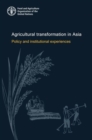 Image for Agricultural transformation in Asia