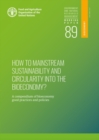 Image for How to mainstream sustainability and circularity into the bioeconomy?