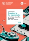 Image for Procedures for the implementation of the Indian Ocean Tuna Commission port state measures 2021