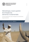 Image for Metodologia y buena gestion de emergencias: Elementos fundamentales