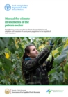 Image for Manual for Climate Investments of the Private Sector