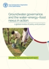 Image for Groundwater governance and the water-energy-food nexus in action: a global review of policy and practice