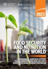 Image for The state of food security and nutrition in the world 2023