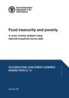 Image for Food insecurity and poverty : A cross-country analysis using national household survey data