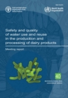 Image for Safety and quality of water use and reuse in the production and processing of dairy products : meeting report
