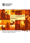 Image for Engaging women and men equally in managing biodiversity : guidelines to address gender equality in policies and projects related to biodiversity