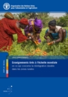 Image for Enseignements tires a l&#39;echelle mondiale en ce qui concerne la reintegration durable dans les zones rurales