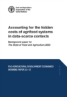 Image for Accounting for the hidden costs of agrifood systems in data-scarce contexts