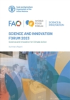 Image for FAO Science and Innovation Forum 2023: Science and innovation for climate action : Summary report