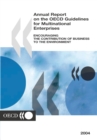 Image for Annual Report on the OECD Guidelines for Multinational Enterprises 2004 Encouraging the Contribution of Business to the Environment