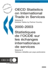 Image for Oecd Statistics On International Trade in Services: Detailed Tables By Partner Country 2000-2003
