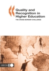 Image for Quality and Recognition in Higher Education The Cross-border Challenge