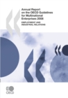 Image for Annual report on the OECD guidelines for multinational enterprises 2008: employment and industrial relations