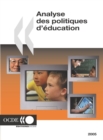 Image for Analyse des politiques d&#39;education 2004