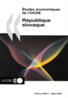 Image for Etudes economiques de l&#39;OCDE : Republique slovaque 2004