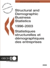 Image for Structural and Demographic Business Statistics 1996-2003: 1996-2003, 2006 Edition.