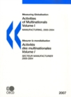 Image for Measuring globalisation: activities of multinationals. (Manufacturing, 2000 - 2004) : Vol. 1,