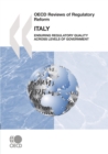 Image for Italy: ensuring regulatory quality across levels of government