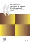 Image for Tax effects on foreign direct investment: recent evidence and policy analysis